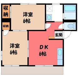 アルトハイム B棟の物件間取画像